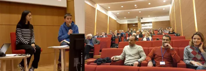 La prise de parole du collège des enfants et des adolescents